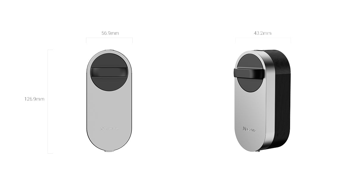 EZVIZ nutilukk, koodpaneel ja keskus