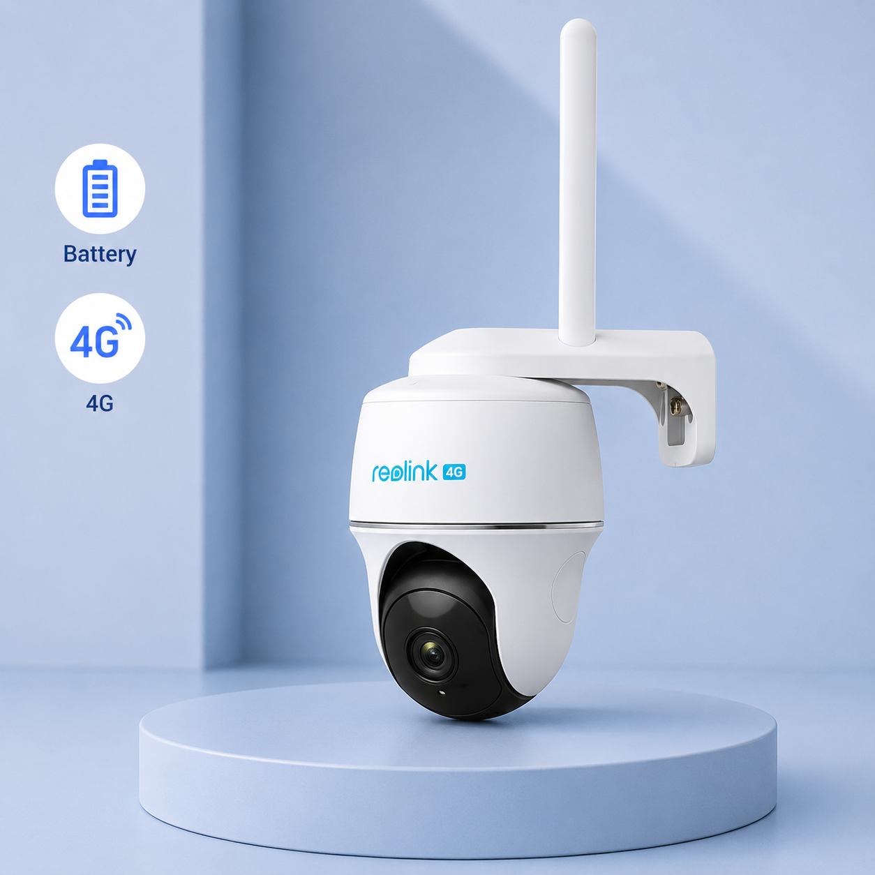 Reolink Go PT Ultra 4G/LTE SIM Kaardiga 8 MP 4K – juhtmevaba akutoitega valvekaamera