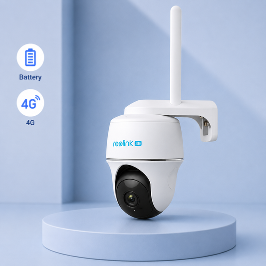 Reolink Go PT Ultra 4G/LTE SIM Kaardiga 8 MP 4K – juhtmevaba akutoitega valvekaamera