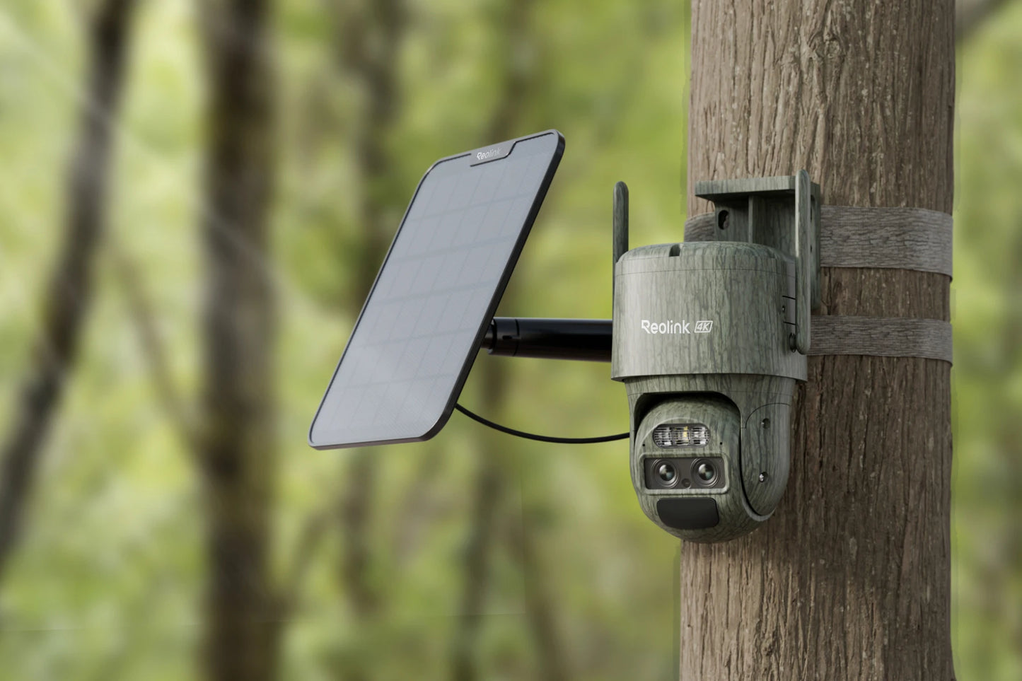 🦌 Reolink TrackMix LTE-C 4G 8MP/4K Jahikaamera + Päikesepaneel