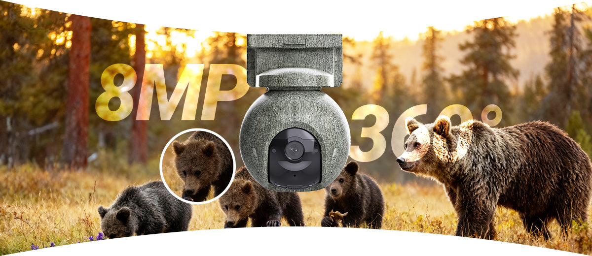 EELTELLIMUS! EZVIZ EB8 4K Pro Ranger  8MP 4G & WIFI - ga Akuga Pöördkaamera