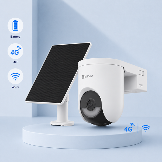 EZVIZ HB8 Lite 4G SIM kaardi ja WiFi-ga nutikaamera