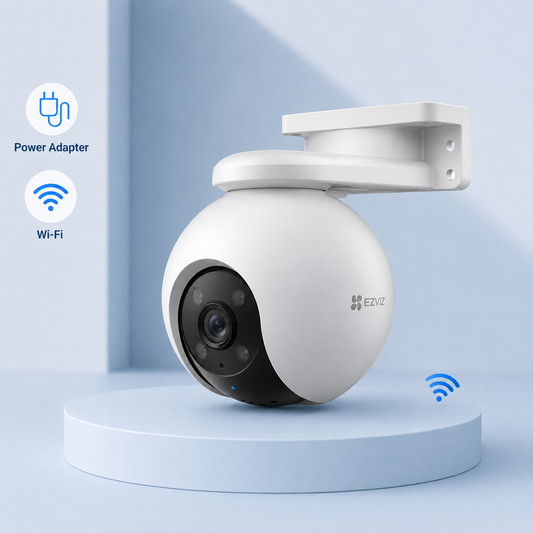 EZVIZ H8 Pro Wi-Fi koduvalvekaamera – 24/7 värviline pilt ja nutikas tuvastus