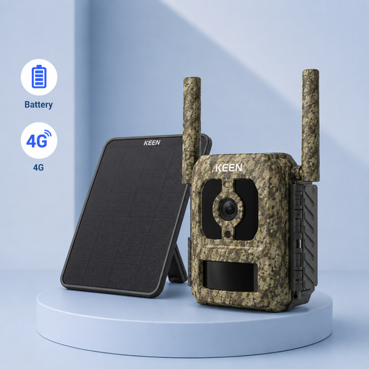 Camovue Talon Pro 4K/8MP – 4G SIM Kaardiga Jahikaamera 360° vaate ja loomade tuvastusega