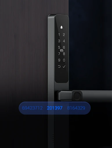 EZVIZ DL06 sõrmejäljetuvastusega nutilukk 3585 lukukorpus
