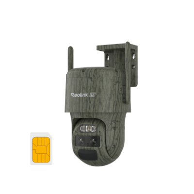 🦌 Reolink TrackMix LTE-C 4G 8MP/4K Jahikaamera + Päikesepaneel