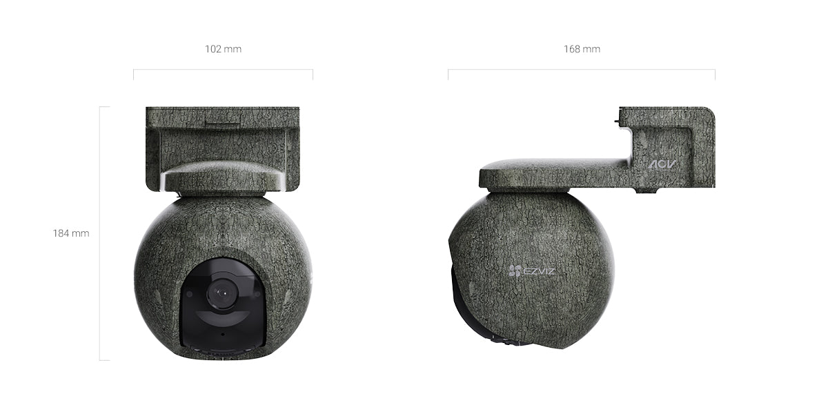 EELTELLIMUS! EZVIZ EB8 4K Pro Ranger  8MP 4G & WIFI - ga Akuga Pöördkaamera