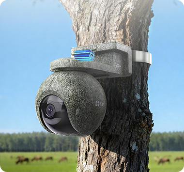 EELTELLIMUS! EZVIZ EB8 4K Pro Ranger  8MP 4G & WIFI - ga Akuga Pöördkaamera