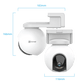 Akuga Wifikaamera EZVIZ HB8 4MP