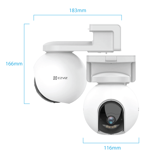 Akuga Wifikaamera EZVIZ HB8 4MP